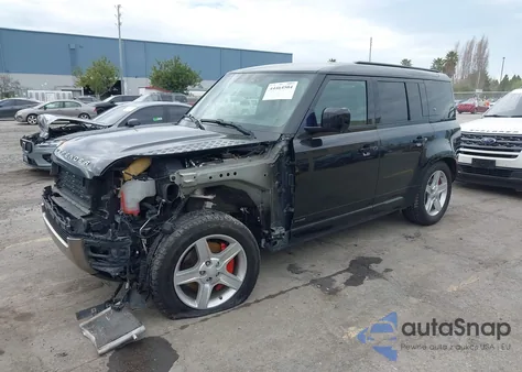 2020 Land Rover Defender 110 X z USA, uszkodzony, nr VIN SALEX7EU0L2020465